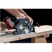 METABO SCIE CIRCULAIRE PORTATIVE SANS FIL KS18LTX57 -18V SANS BATTERIE SANS CHARGEUR