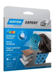 NORTON DISQUES ABRASIFS AUTO AGRIPPANT EXPERT MULTI AIR 150MM  - LOT 5