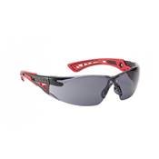 BOLLE  PROTECTION LUNETTES RUSH FUME ROUGE ET NOIRE BI MATIERE