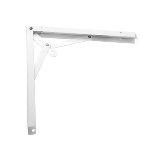 AMIG CONSOLE PLIABLE ACIER BLANC 300 MM