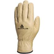 DELTAPLUS GANTS TOUT FLEUR DE BOVIN BEIGE - TAILLE 10