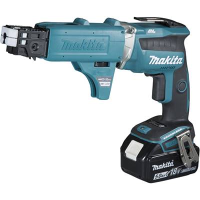 MAKITA VISSEUSE AUTOMATIQUE DFS452TJX2 5AH-18V + 2 BATTERIES + 1 CHARGEUR