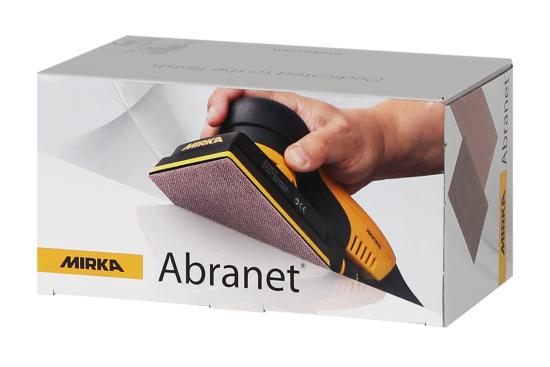 MIRKA FEUILLES ABRASIVES ABRANET 81X133MM - LOT DE 50