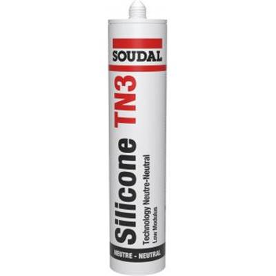 SOUDAL MASTIC SILICONE TN3 BLANC 300ML