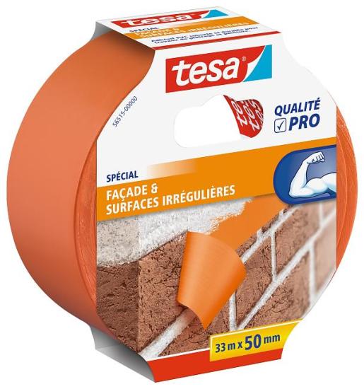 TESA RUBAN ADHESIF DE MASQUAGE ORANGE 33MMX50M