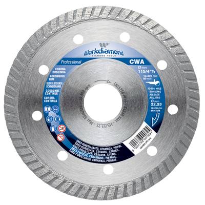 WORKDIAMOND DISQUE DIAMANTE CWA 125 POUR GRES ET CERAMIQUE