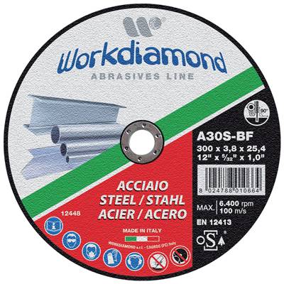 WORKDIAMOND DISQUE A TRONCONNER METAL 230X3,2