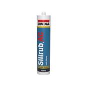 SOUDAL MASTIC SILICONE TOUS TRAVAUX SILIRUB AC NOIR 300ML