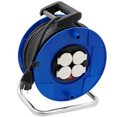 BRENNENSTUHL ENROULEUR ELECTRIQUE BART PRO 25 M IP44 H07RN-F3G2,5