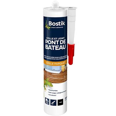 BOSTIK COLLE ET JOINT NOIR AGOPARQUET 290ML