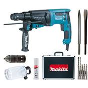 MAKITA PERFO-BURINEUR HR2320TSP1 FILAIRE 720W+ ACCESSOIRES + EXTRACTEUR DE POUSSIRE