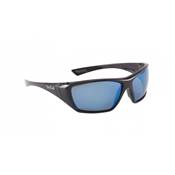 BOLLE PROTECTION LUNETTES HUSTFLASH BLEUE - HYDROPHOBE - VERRES POLARISÉS