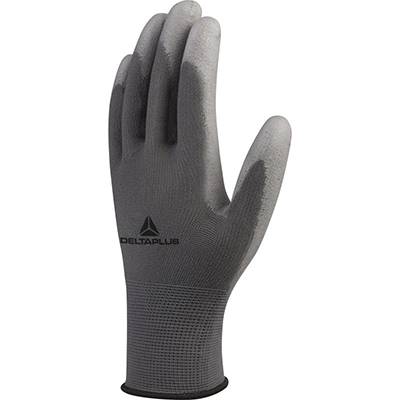 DELTAPLUS GANTS TRICOT POLYAMIDE / PAUME PU - TAILLE 10