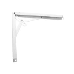 AMIG CONSOLE PLIABLE EN ACIER BLANC 400 X 400 MM