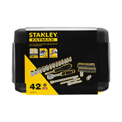 STANLEY FATMAX COFFRET DE DOUILLES ¼’’ - JEU DE 42 PIECES