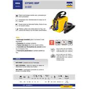 GYS POSTE DE SOUDURE GYSMI 80P - 5 MM D'EPAISSEUR MAX 230V