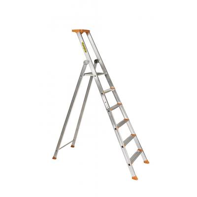 CENTAURE ESCABEAU ALUMINIUM PRO 54 - 6 MARCHES MAX 3,35 M