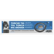 GYS TORCHE TIG VALVE SR17V - 4M CONNEXION 10/25 - G1/4