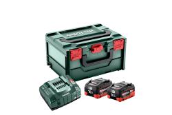 METABO SET 1 CHARGEUR + 2 BATTERIES 10AH - 18V