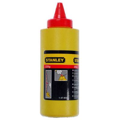 STANLEY POUDRE À TRACER - ROUGE - 225G