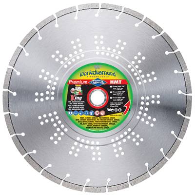 WORKDIAMOND DISQUE DIAMANTE 125 HMT FERBETON