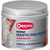 OWATROL CHOUKROUT MASTIC POLYESTER ARMÉ + FIBRES DE VERRE - 300G