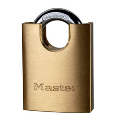 MASTER LOCK CADENAS LAITON MASSIF ANSE PROTÉGÉE LARGEUR 50MM