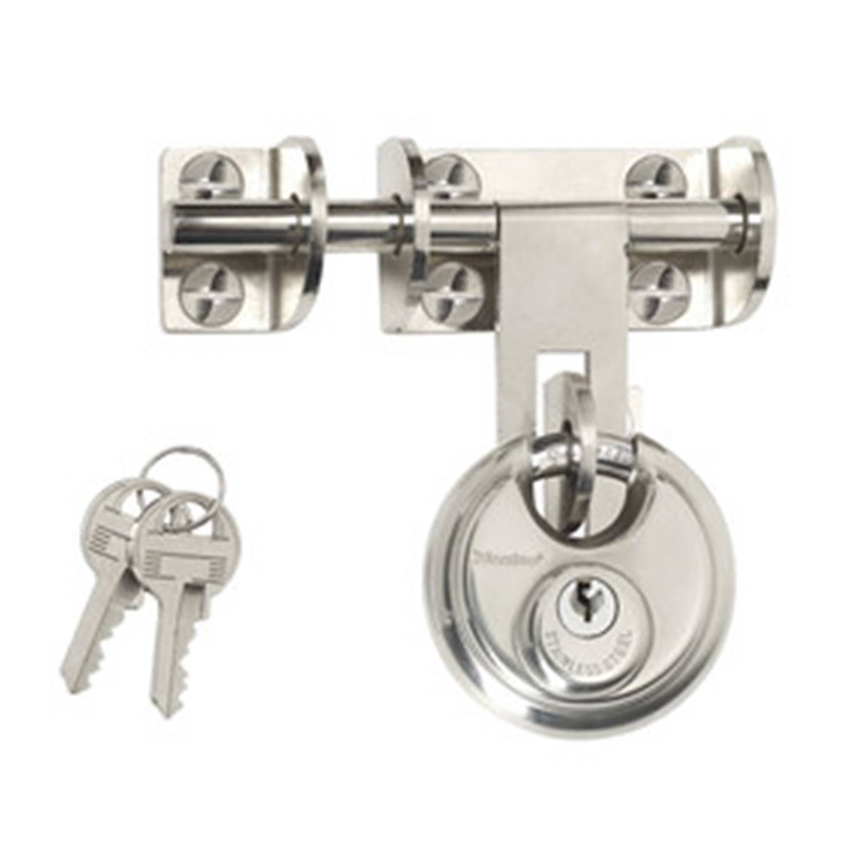 Master Lock 770 Porte-Cadenas En Acier Trempé - Longueur 23cm Sécurité Renforcée