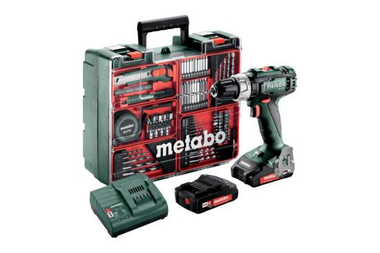 METABO PERCEUSE VISSEUSE SANS FIL SB18 -18V-2AH + 2 BATTERIES + 1 CHARGEUR EN COFFRET