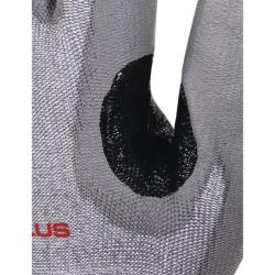 DELTAPLUS GANTS TRICOT SOFTNOCUT PAUME ENDUIT RENFORT GRIS ET NOIR